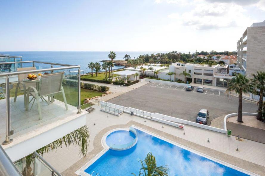 Laila - Coralli Beachfront Apartment Πρωταράς Εξωτερικό φωτογραφία