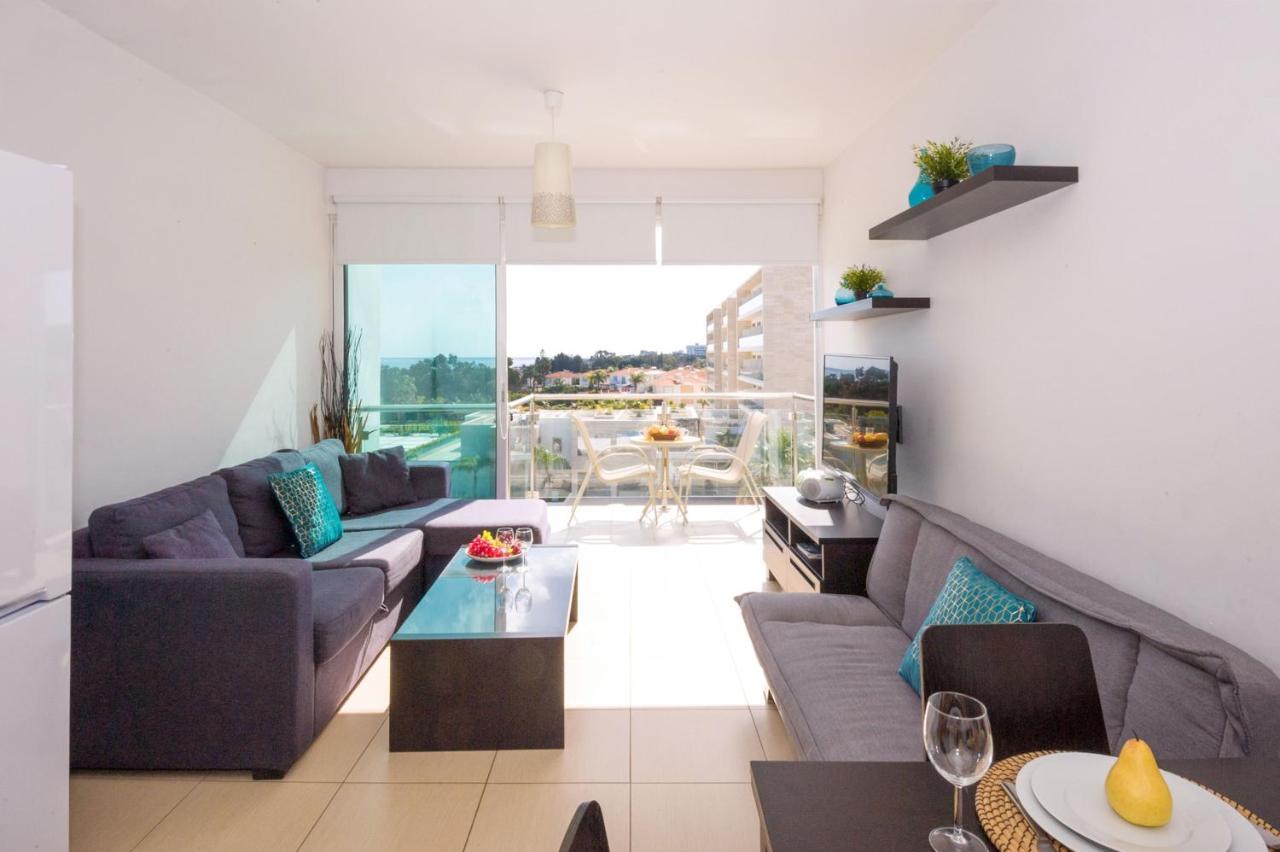 Laila - Coralli Beachfront Apartment Πρωταράς Εξωτερικό φωτογραφία